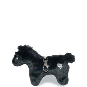 Crafty Ponies Black Keyring