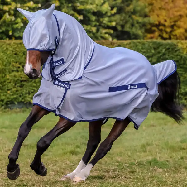 Bucas Buzz-Off Full Neck Blauw