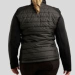 Rückseite der Montar Emma Curve Jacke schwarz