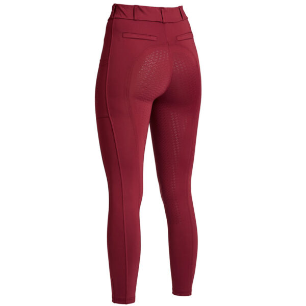 Kingsland Rijbroek Kaya Full Grip Burgundy - Afbeelding 2