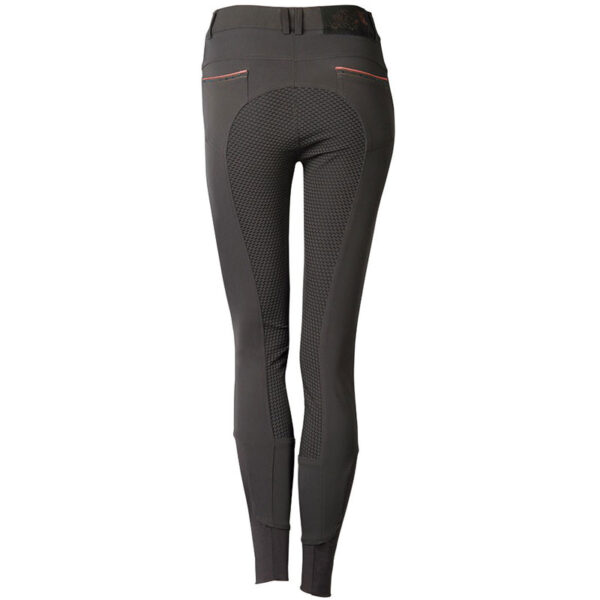 Harry's Horse Rijbroek Just Ride Rosegold Full Grip Grijs - Afbeelding 2