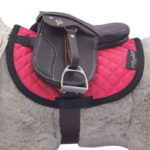 Tapis de selle Premium Pink de Crafty Ponies