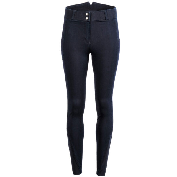 Rebel Rijbroek High Waist Full Grip Denim - Afbeelding 3