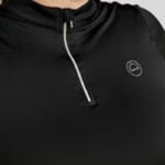 Detail crystal steentjes Montar Shirt Everly Curve Zwart