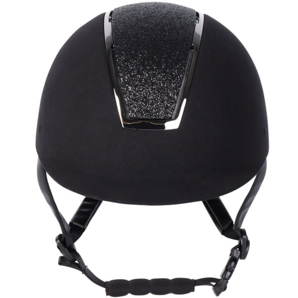 Voorzijde veiligheidscap Harry's Horse Regal Velvet Sparkle