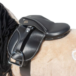 Crafty Ponies Advanced zadel zwart