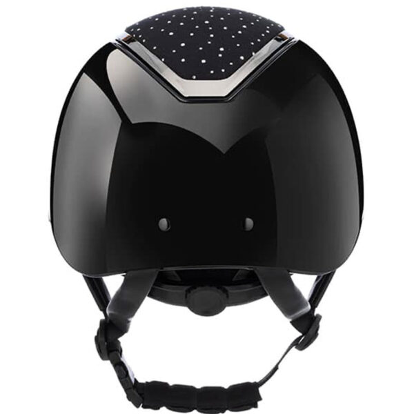 EQX Kylo Crystal Zwart Gloss/Chrome achterkant