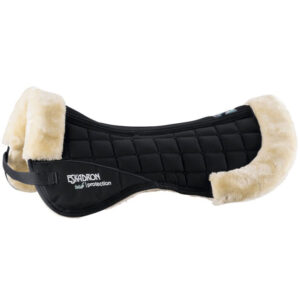 Eskadron onderlegger Faux Fur zwart