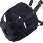 Close up QHP graasmasker met neusgaten