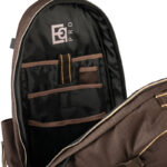 Inside detail Horka Grooming Rugzak Deluxe Dark Chocolate