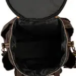 Binnenzijde Horka Poets/Helmtas Deluxe Dark Chocolate