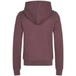 Achterzijde Kingsland Hoodie KLMadeline Plum Wine Kids achterzijde