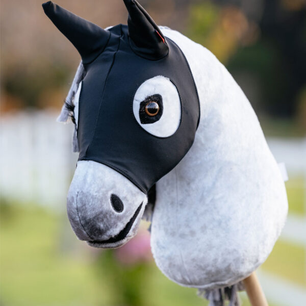 LeMieux Hobby Horse Stay Calm Mask Zwart - Afbeelding 2