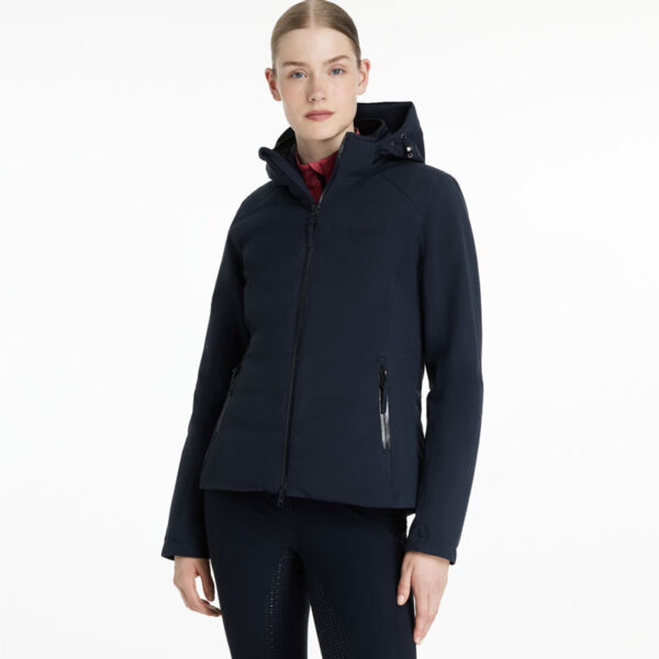 LeMieux Jas Brooke Waterdicht Navy voorzijde