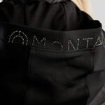 Strass details Montar jas Hybrid MoEliza zwart
