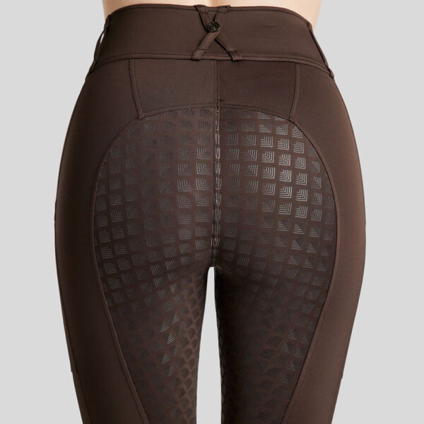 Zitvlak rijlegging Montar MoEdith Crystal Bruin