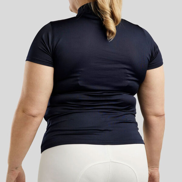 Achterzijde Shirt Montar Everly Curve Dark Navy