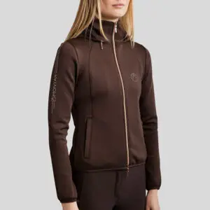 Montar Vest MoFlora bruin/rosegoud