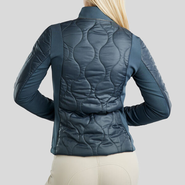 Achterkant jas Montar MoMary Dark Slate