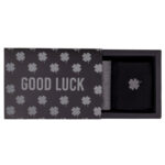 Verpakking Paardrijsokken QHP Gift Box Good Luck