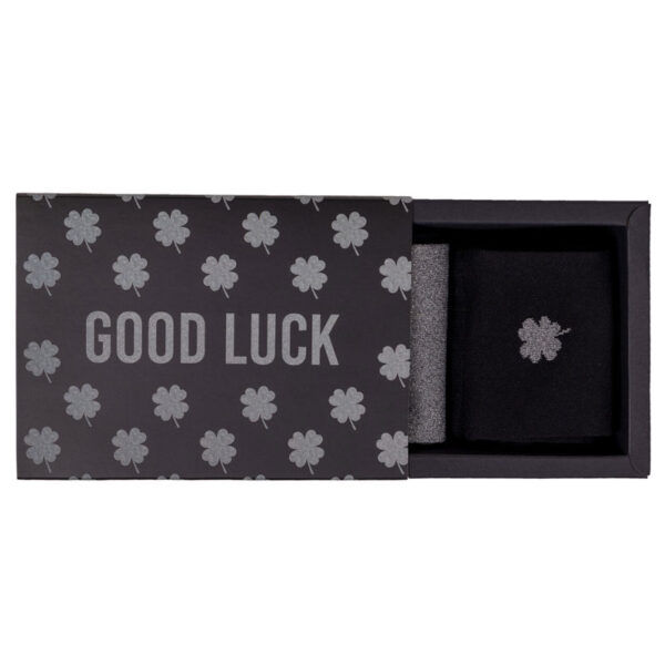 Verpakking Paardrijsokken QHP Gift Box Good Luck