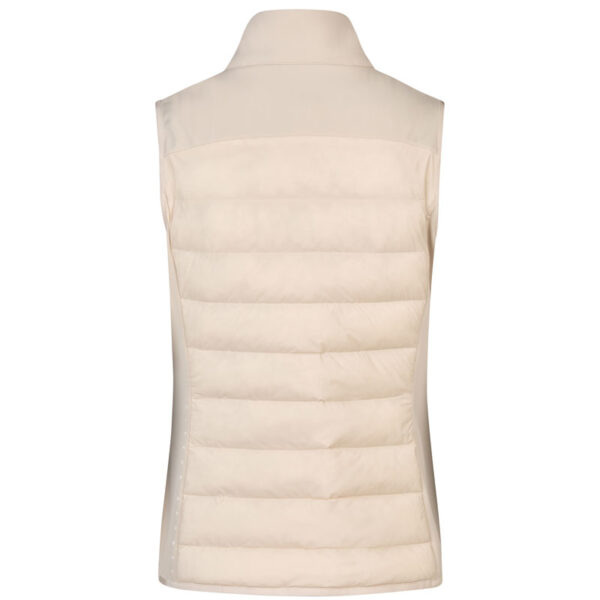 Pikeur Hybrid Bodywarmer 8003 Pale Grey achterzijde