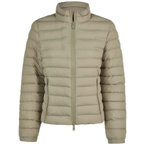 Pikeur Quilted Jas 7016 Athleisure Light Moos voorzijde