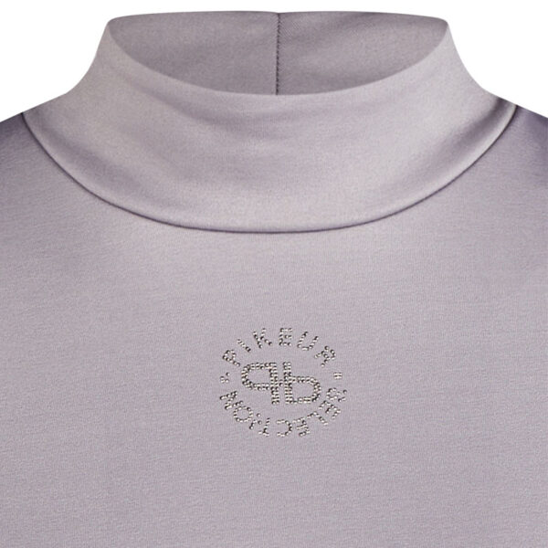 Detail kraag Pikeur Rollneck 6289 Selection Cloud Lilac