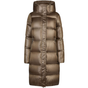 Pikeur lange jas 8025 Slate Brown voorzijde