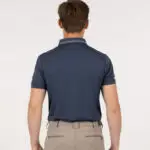 BR polo Collin Navy Sky Heren achterkant