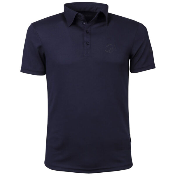Poloshirt Harry's Horse Liciano heren navy voorzijde