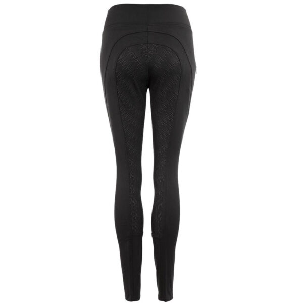 Achterzijde Premiere legging Burdock zwart kinder