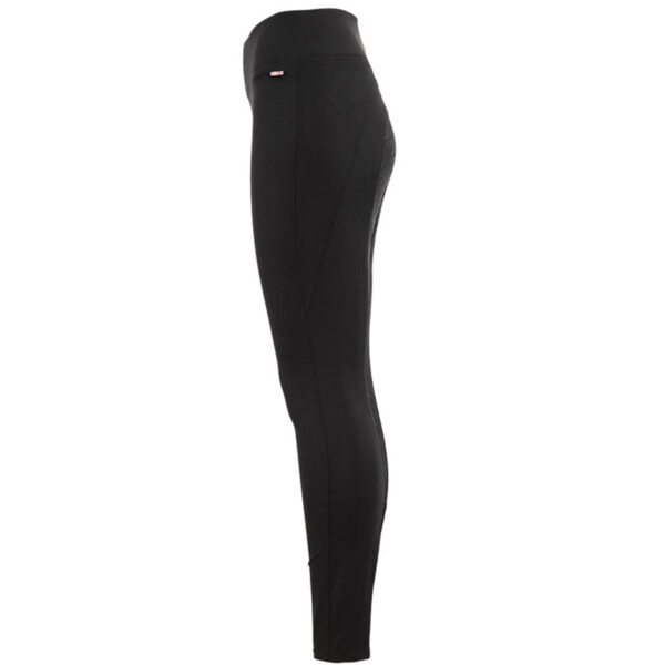 Zijaanzicht Premiere legging Burdock zwart