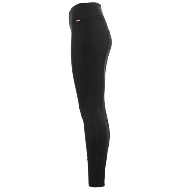 Zijaanzicht Premiere legging Burdock zwart
