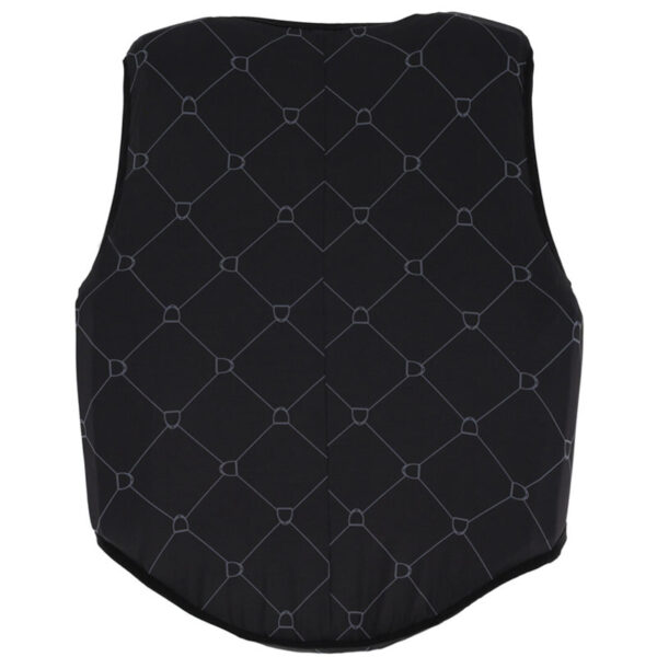 Achterkant QHP Bodyprotector Cover Liora Zwart