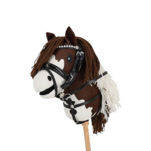 QHP Hobby Horse Martingaal Zwart