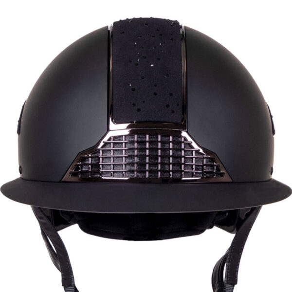 Voorfront QHP Veiligheidscap Ohio Polo Visor zwart