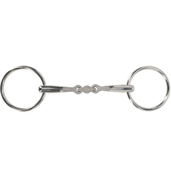 QHP Watertrens dubbel gebroken Anatomisch 14 mm Sandblasted