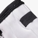 Detail strass koordpiping zadeldek QHP nummer zwart/wit