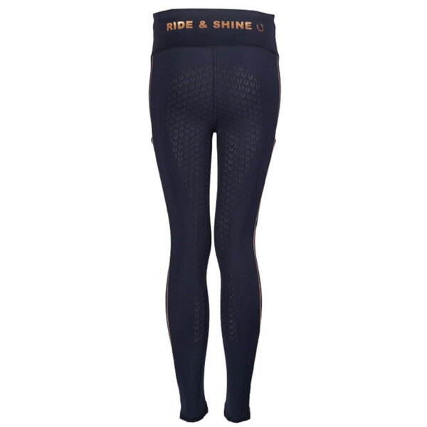 Achterzijde Red Horse Rijlegging Yuki Kids blauw/rosegoud