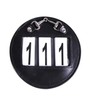 Ricki startnummer QHP zwart/zilver