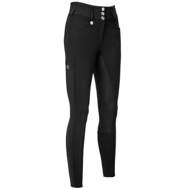 Rijbroek Pikeur New Candela 3906 Zwart voorzijde