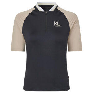 Voorzijde Kingsland Training Top KLNisha zwart