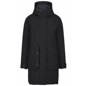 Pikeur Regenjas 8021 Zwart Athleisure voorzijde