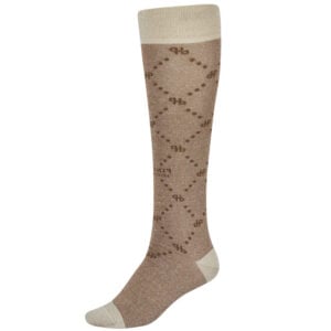 Paardrijsokken Pikeur Lurex 8713 Beige