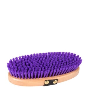 Brosse Horka en bois souple courte violette