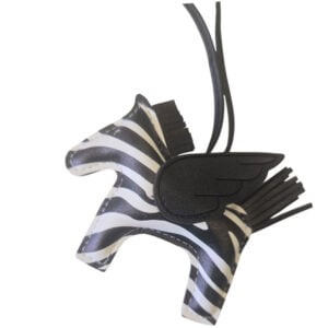 Pegasus Zebra Taschenanhänger