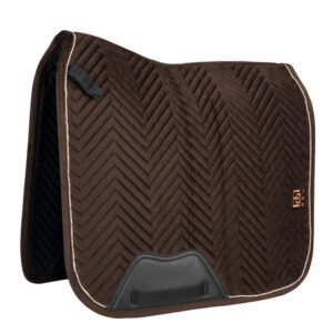 Horka Sattelunterlage Velvet Dark Chocolate Full Dressur