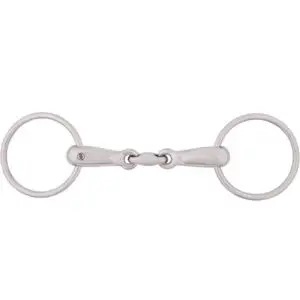 BR Dubbel Gebroken Watertrens Hol RVS 18 mm .