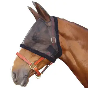 Harry's Horse Vliegenmasker Met Oren Zwart